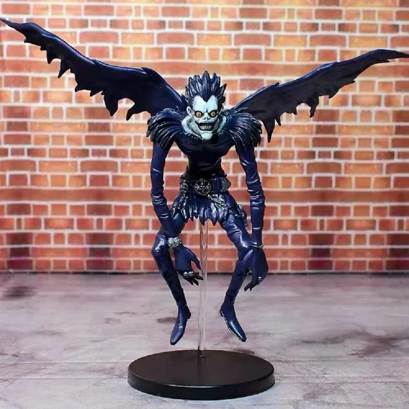 Death Note Anime Figuren Statue Ryuk Rem 23CM PVC Action Figurine Film Sammlung Modell Spielzeug Für Jungen Geschenk
