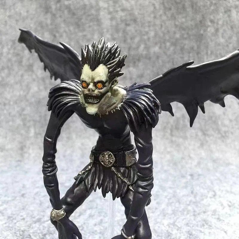 Death Note Anime Figuren Statue Ryuk Rem 23CM PVC Action Figurine Film Sammlung Modell Spielzeug Für Jungen Geschenk