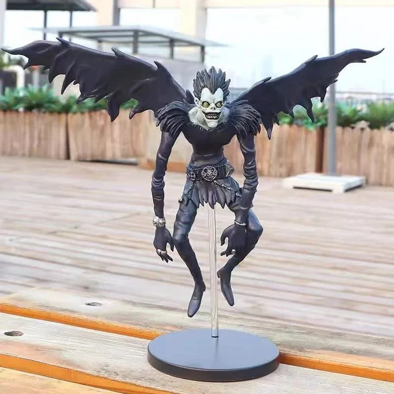 Death Note Anime Figuren Statue Ryuk Rem 23CM PVC Action Figurine Film Sammlung Modell Spielzeug Für Jungen Geschenk