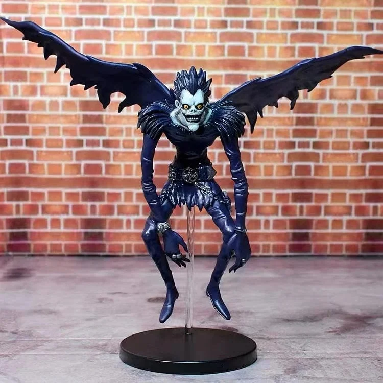 Death Note Anime Figuren Statue Ryuk Rem 23CM PVC Action Figurine Film Sammlung Modell Spielzeug Für Jungen Geschenk