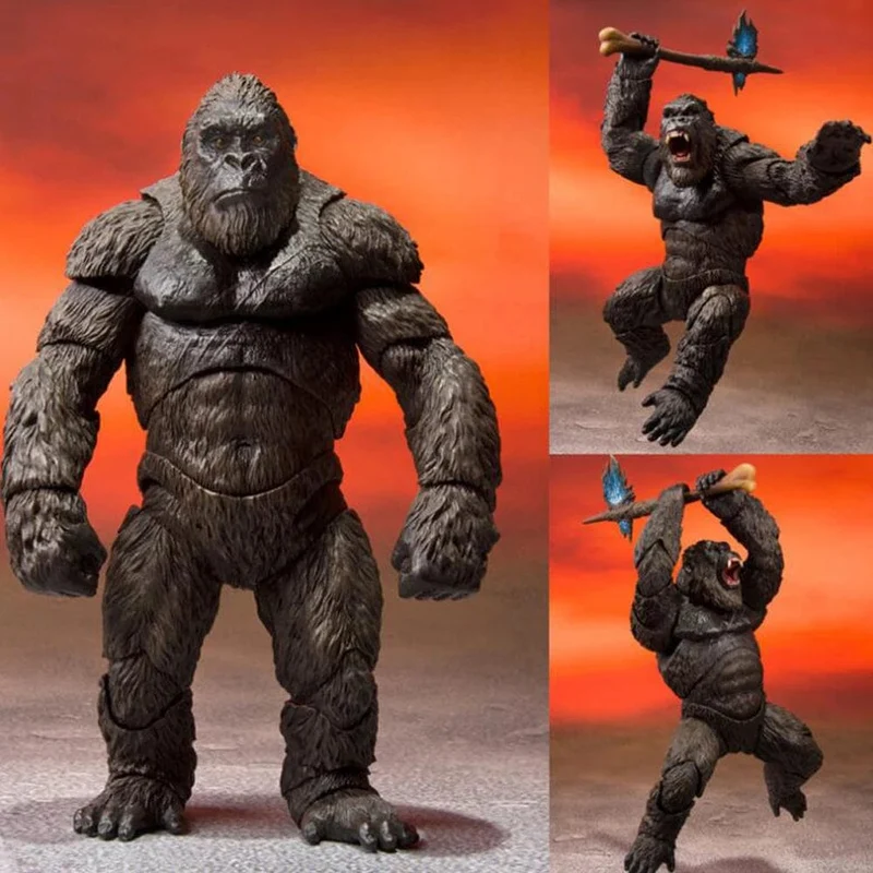 SHF 18cm Film Monkey King Kong Gelenk Figur Modell Spielzeug für Kinder