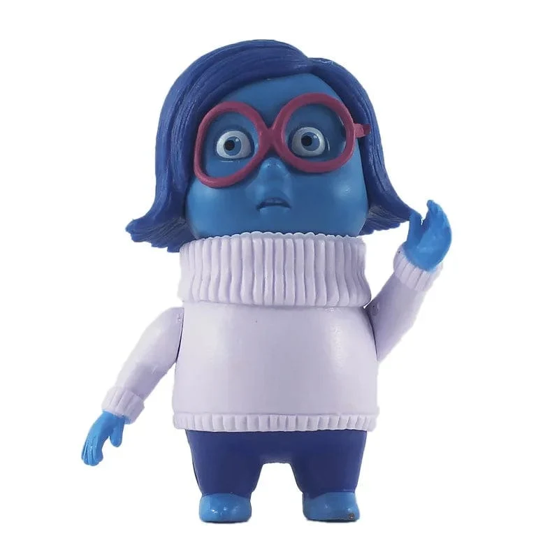 10 teile/satz Inside Out 2 Action Figur Spielzeug Cartoon Film Freude Angst Wut Traurigkeit Ekel Angst Modell Puppe Figuren Kinder Geschenk
