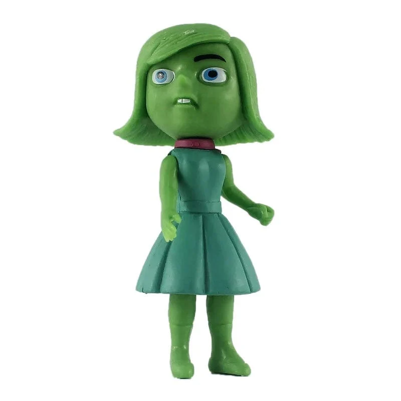 10 teile/satz Inside Out 2 Action Figur Spielzeug Cartoon Film Freude Angst Wut Traurigkeit Ekel Angst Modell Puppe Figuren Kinder Geschenk