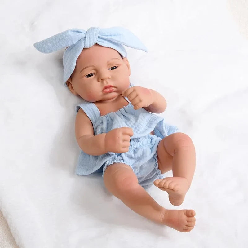 16 zoll Volle Körper Silikon Bebe Reborn Puppe Weiche Puppen Lebensechte Baby Vinyl Bebe Puppe Nette Reborn Baby Puppe Für mädchen Puppe Spielzeug