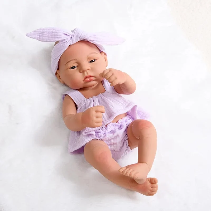 16 zoll Volle Körper Silikon Bebe Reborn Puppe Weiche Puppen Lebensechte Baby Vinyl Bebe Puppe Nette Reborn Baby Puppe Für mädchen Puppe Spielzeug