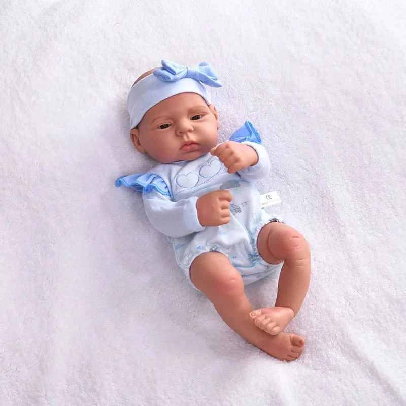 16 zoll Volle Körper Silikon Bebe Reborn Puppe Weiche Puppen Lebensechte Baby Vinyl Bebe Puppe Nette Reborn Baby Puppe Für mädchen Puppe Spielzeug