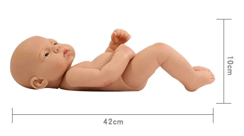 16 zoll Volle Körper Silikon Bebe Reborn Puppe Weiche Puppen Lebensechte Baby Vinyl Bebe Puppe Nette Reborn Baby Puppe Für mädchen Puppe Spielzeug
