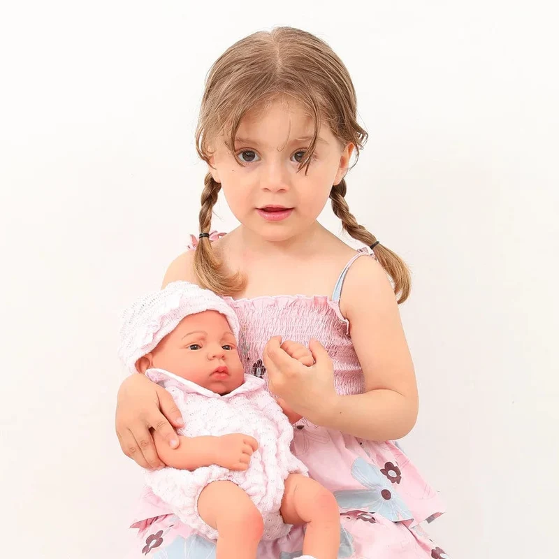16 zoll Volle Körper Silikon Bebe Reborn Puppe Weiche Puppen Lebensechte Baby Vinyl Bebe Puppe Nette Reborn Baby Puppe Für mädchen Puppe Spielzeug