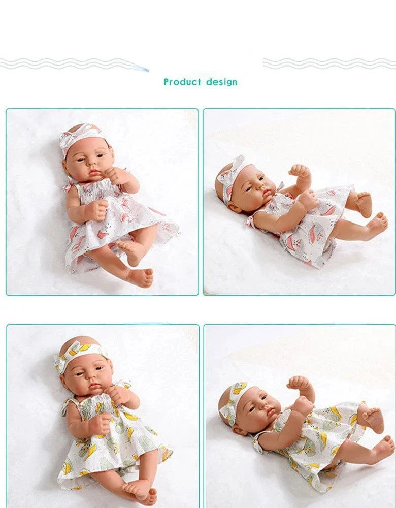 16 zoll Volle Körper Silikon Bebe Reborn Puppe Weiche Puppen Lebensechte Baby Vinyl Bebe Puppe Nette Reborn Baby Puppe Für mädchen Puppe Spielzeug