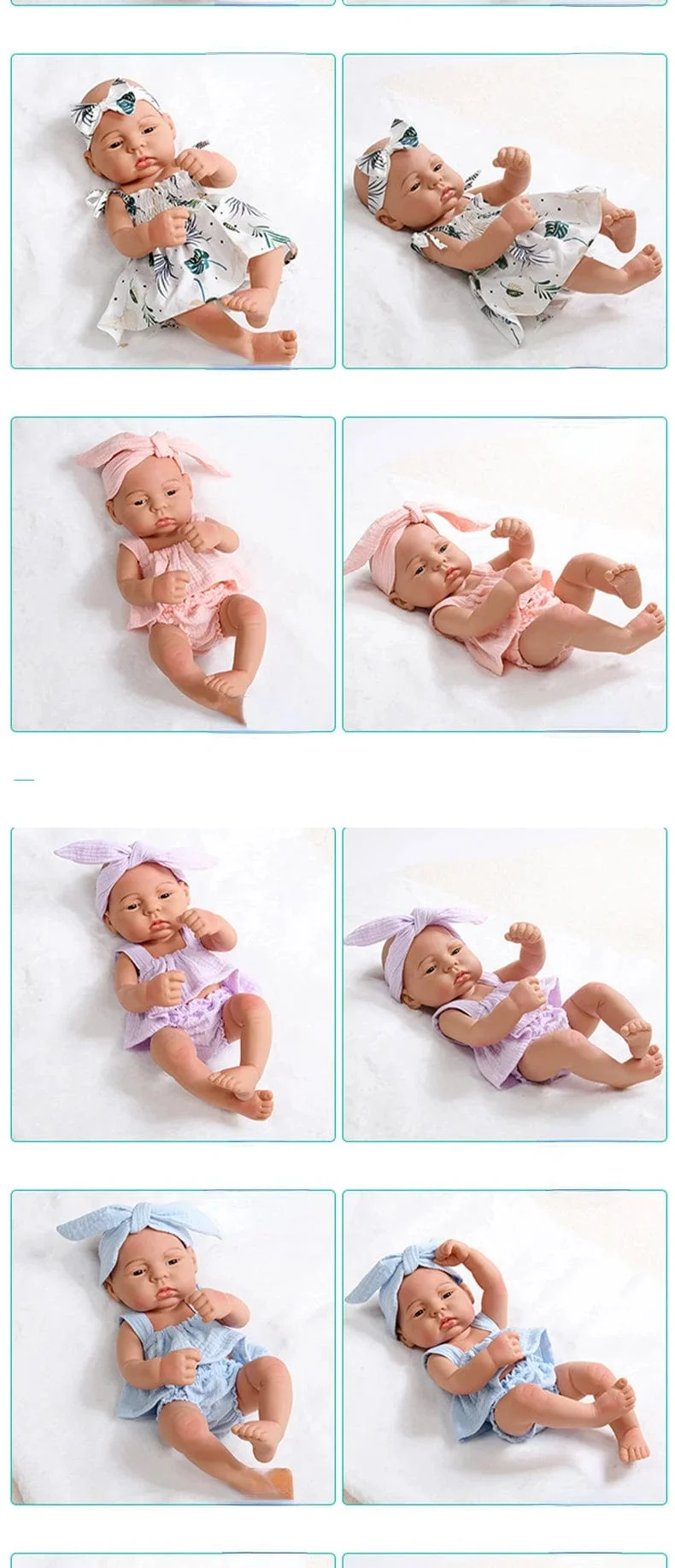 16 zoll Volle Körper Silikon Bebe Reborn Puppe Weiche Puppen Lebensechte Baby Vinyl Bebe Puppe Nette Reborn Baby Puppe Für mädchen Puppe Spielzeug