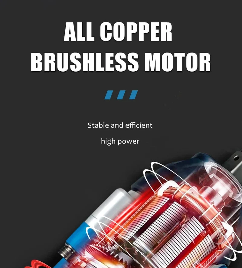 Kamolee 1800 NM Drehmoment DTW700 Bürstenloser elektrischer Schlagschrauber 1/2 Zoll Lithium-Ionen-Akku für Makita 18V Akku