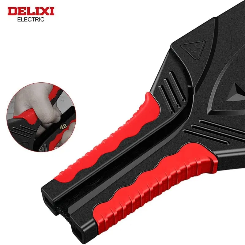 DELIXI ELEKTRISCHER Rohrschneider, Rohrschere SK5 Material-Ratschenschneider PVC/PU/PP/PE Schlauchschneidewerkzeug, für Klempner und Heimwerker
