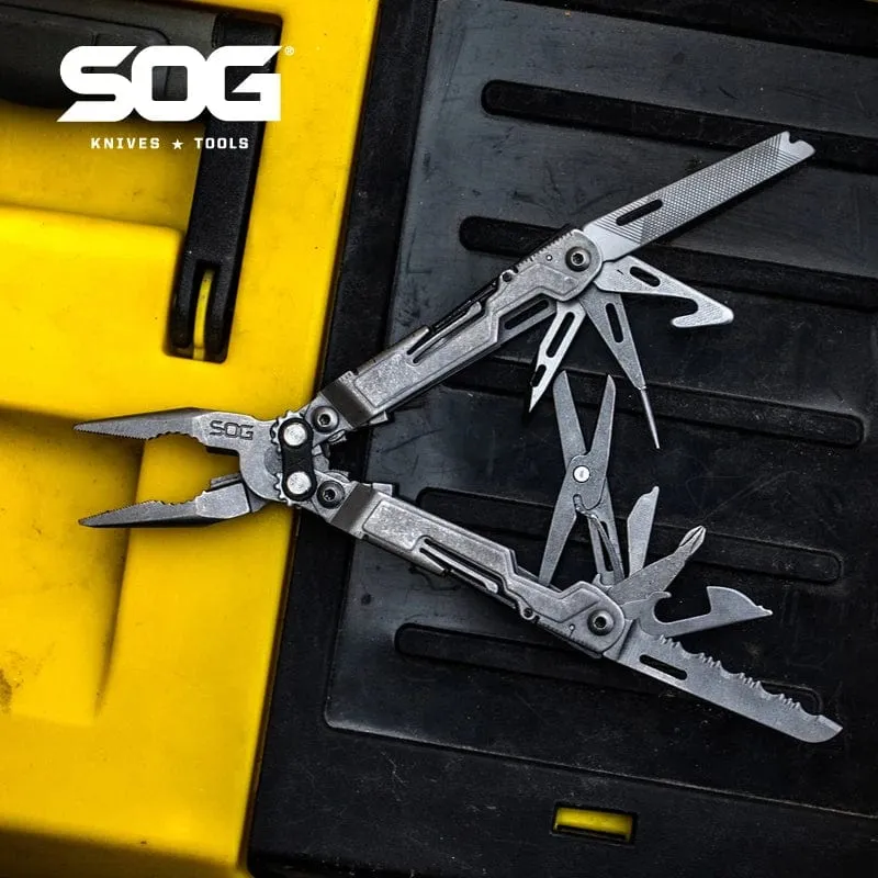 SOG 18 in 1 PowerPint Multifunktionswerkzeug Zange Mini EDC Angeln Klapphandwerkzeuge Outdoor Survival Campingausrüstung - PP1001/1002-CP