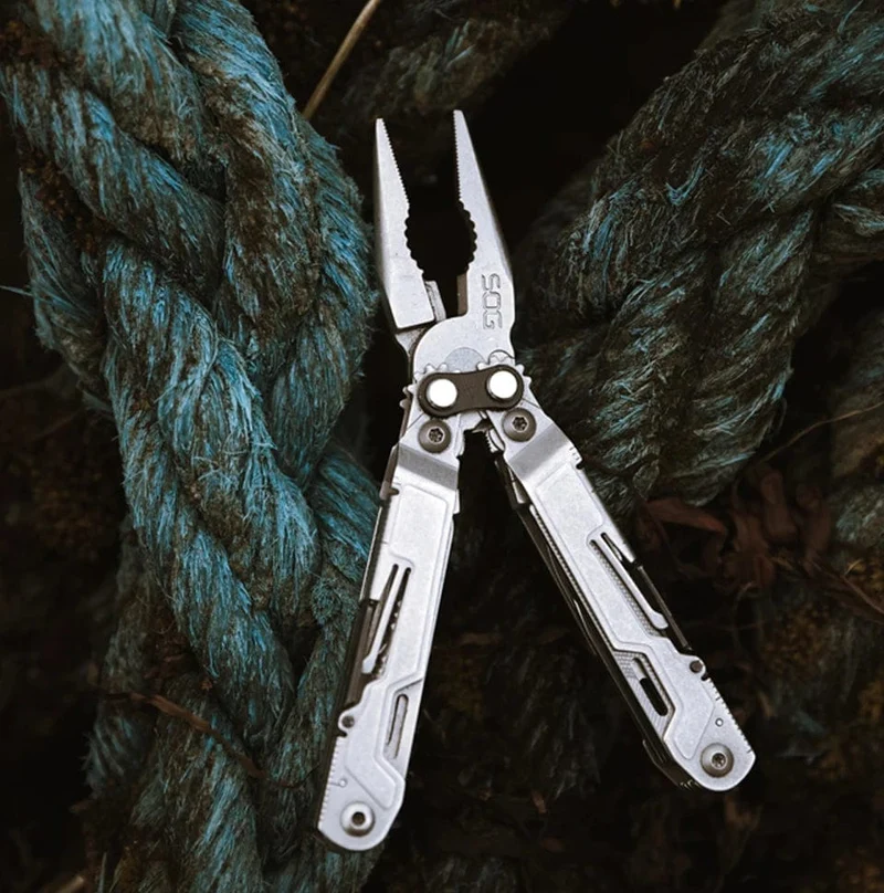 SOG 18 in 1 PowerPint Multifunktionswerkzeug Zange Mini EDC Angeln Klapphandwerkzeuge Outdoor Survival Campingausrüstung - PP1001/1002-CP