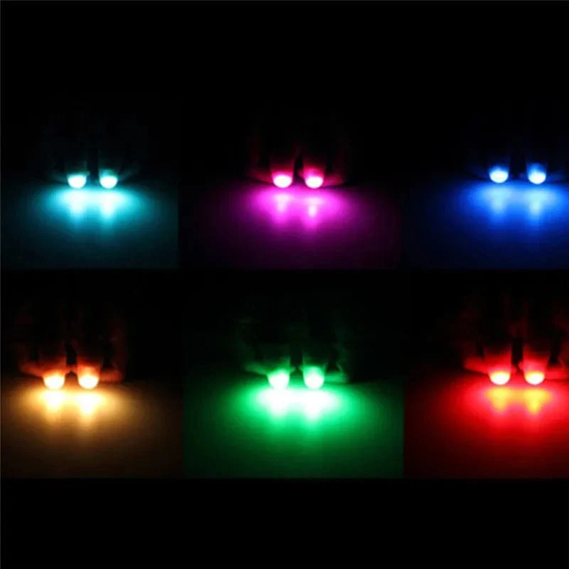 2 Stücke Magie Super Elektronische LED Licht Blinkende Finger Zaubertrick Requisiten Kinder Erstaunliche Glow Spielzeug Kinder Leuchtende Dekor Geschenke