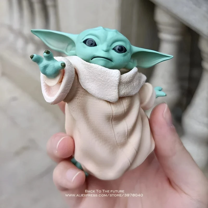 Hasbro Star Wars Filme Meister Baby Yoda Darth Action Mandalorian Anime Figuren Sammlung Mini Kinder Spielzeug Modell für Kinder Geschenk