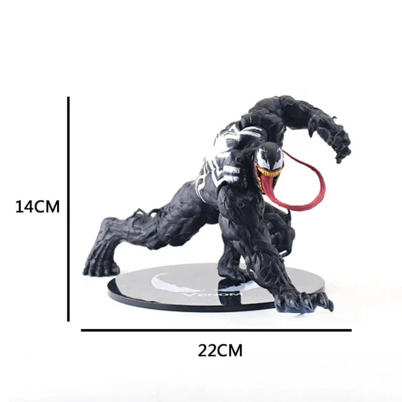 Hasbro Marvel Film Superheld Venom Spiderman 18cm Actionfigur Anime Dekoration Sammlung Mini Spielzeug Modell für Kinder Geschenk