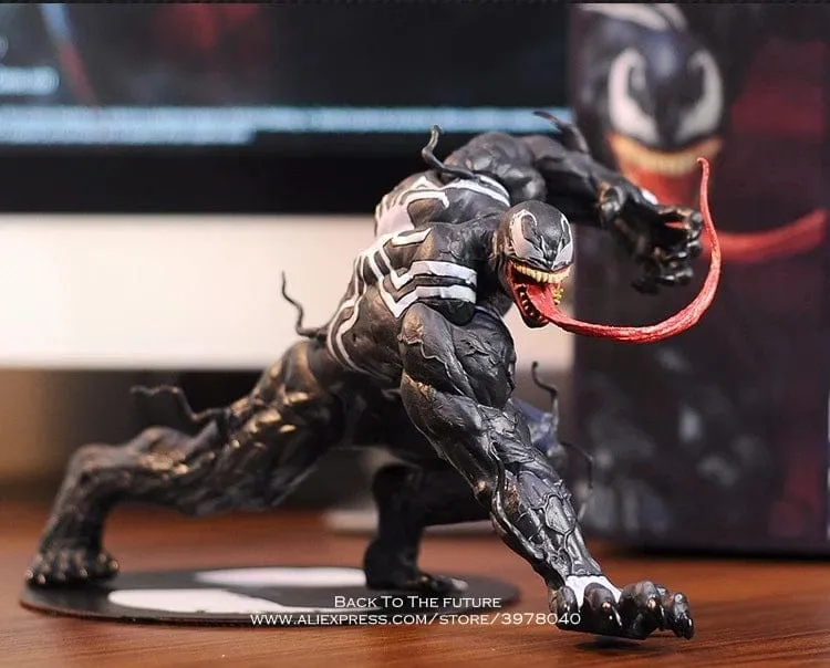 Hasbro Marvel Film Superheld Venom Spiderman 18cm Actionfigur Anime Dekoration Sammlung Mini Spielzeug Modell für Kinder Geschenk