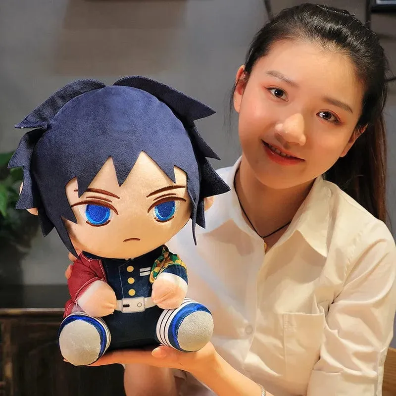 20 cm Dämonentöter Plüschpuppe Tanjirou Nezuko Zenitsu Anime Film Stofftier Kimetsu No Yaiba Spiel Plüschtier Figur Kinder Geschenk