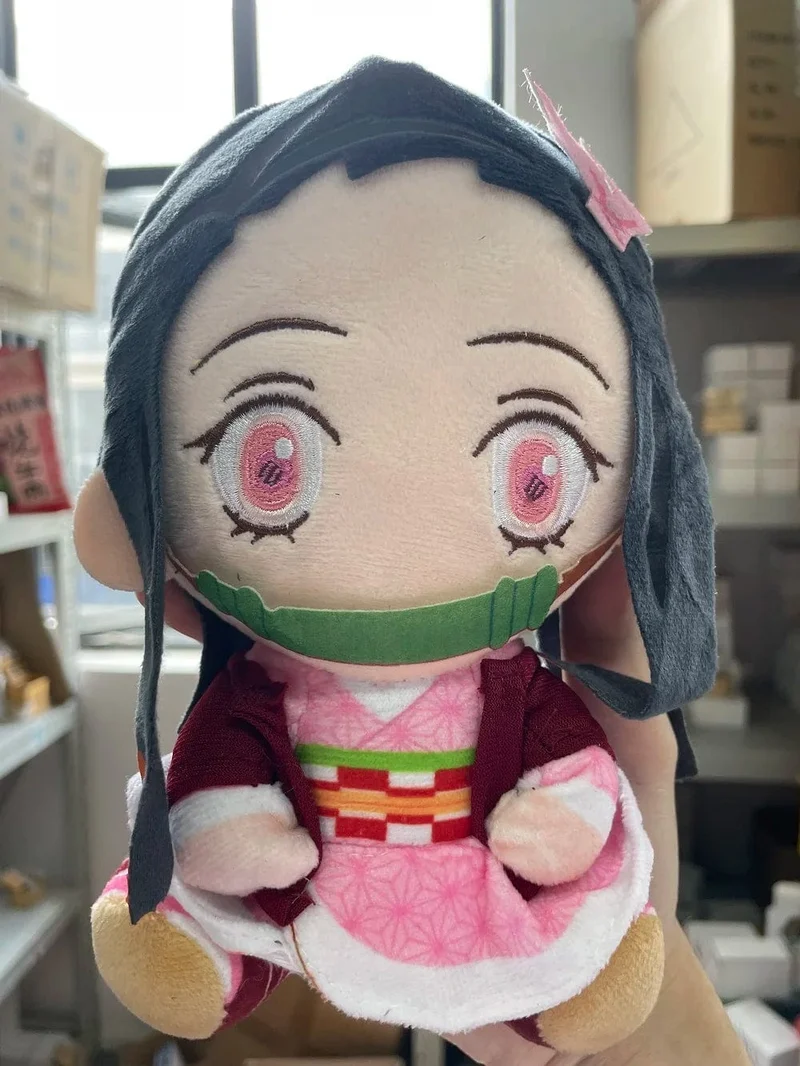20 cm Dämonentöter Plüschpuppe Tanjirou Nezuko Zenitsu Anime Film Stofftier Kimetsu No Yaiba Spiel Plüschtier Figur Kinder Geschenk
