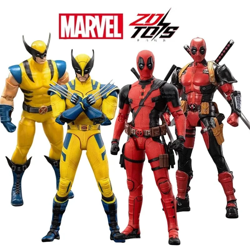 2024 Filme Deadpool & Wolverine Figuren ZD Toys DDeadpool & Friend Collection Actionfiguren für Erwachsene Kindergeschenk
