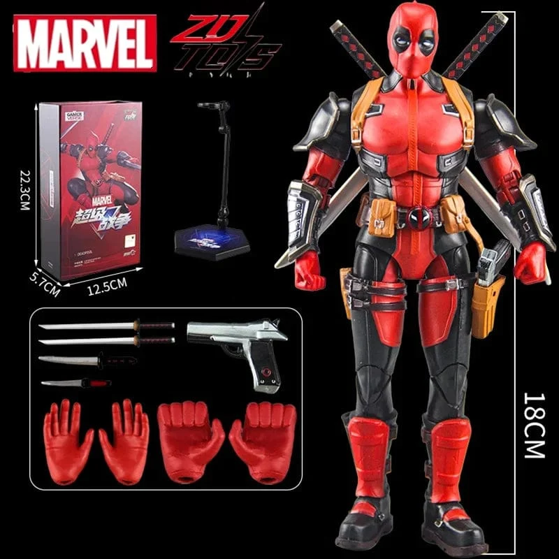 2024 Filme Deadpool & Wolverine Figuren ZD Toys DDeadpool & Friend Collection Actionfiguren für Erwachsene Kindergeschenk
