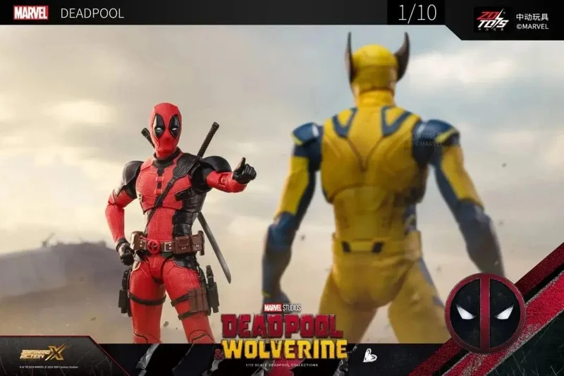 2024 Filme Deadpool & Wolverine Figuren ZD Toys DDeadpool & Friend Collection Actionfiguren für Erwachsene Kindergeschenk