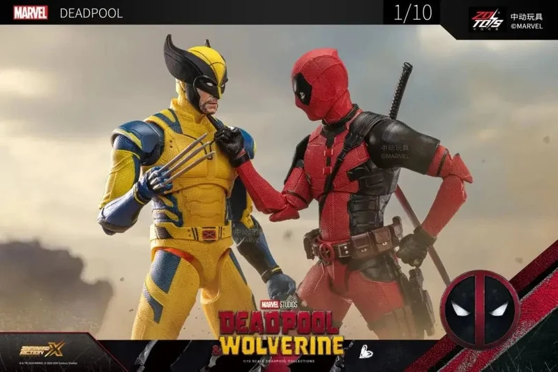 2024 Filme Deadpool & Wolverine Figuren ZD Toys DDeadpool & Friend Collection Actionfiguren für Erwachsene Kindergeschenk