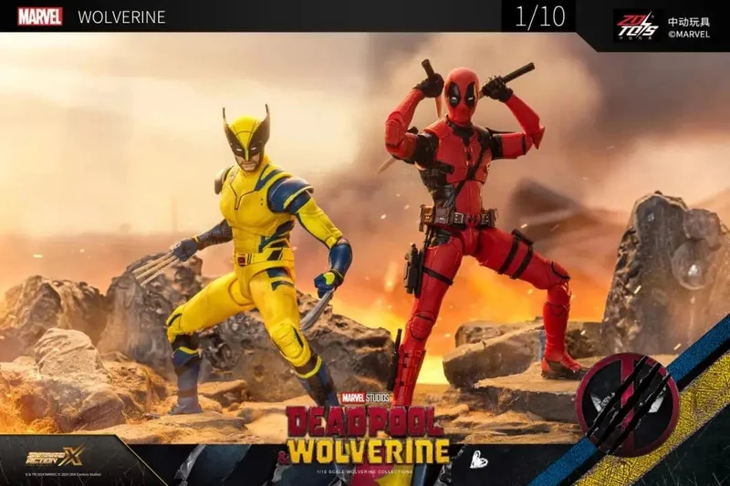 2024 Filme Deadpool & Wolverine Figuren ZD Toys DDeadpool & Friend Collection Actionfiguren für Erwachsene Kindergeschenk