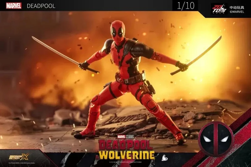 2024 Filme Deadpool & Wolverine Figuren ZD Toys DDeadpool & Friend Collection Actionfiguren für Erwachsene Kindergeschenk