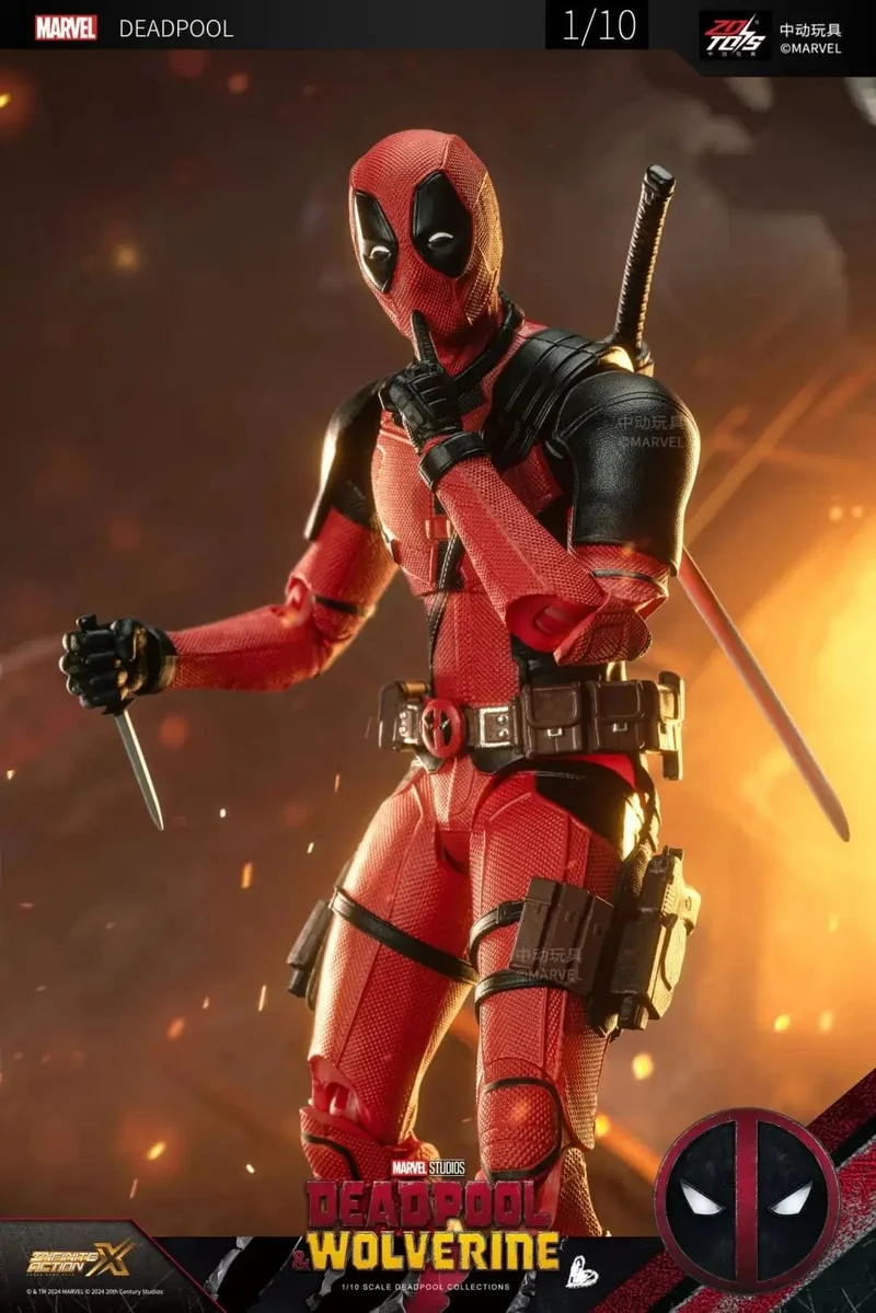 2024 Filme Deadpool & Wolverine Figuren ZD Toys DDeadpool & Friend Collection Actionfiguren für Erwachsene Kindergeschenk