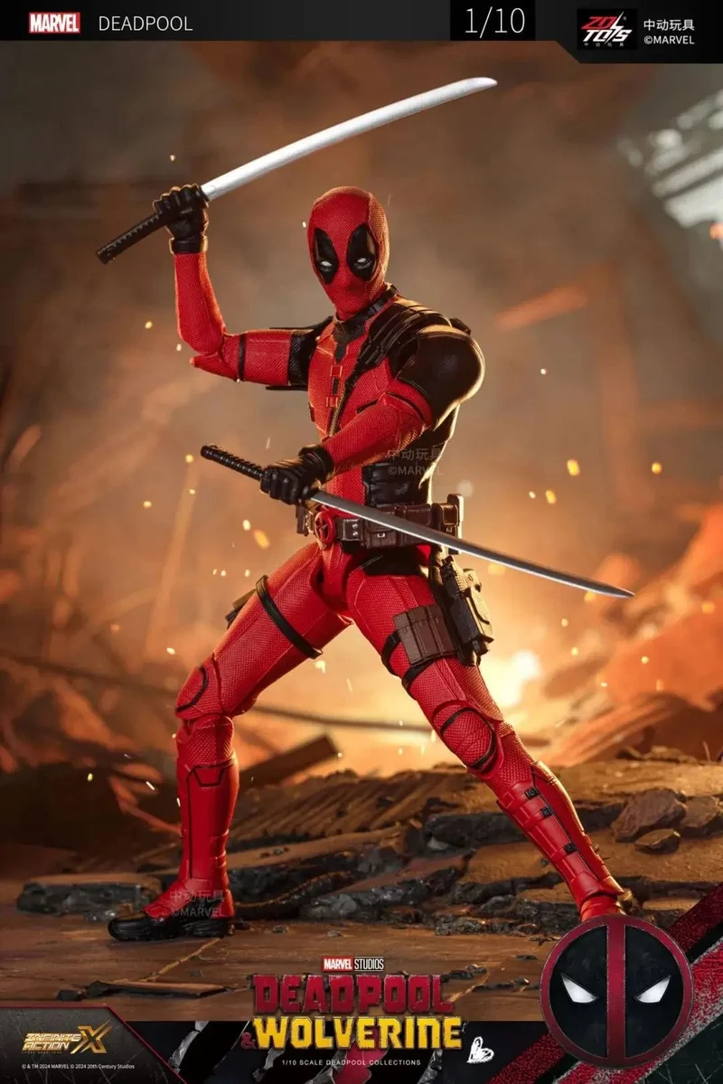 2024 Filme Deadpool & Wolverine Figuren ZD Toys DDeadpool & Friend Collection Actionfiguren für Erwachsene Kindergeschenk