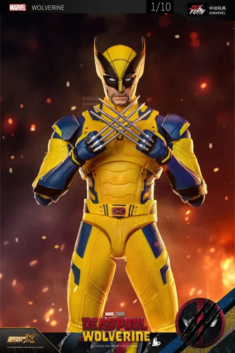 2024 Filme Deadpool & Wolverine Figuren ZD Toys DDeadpool & Friend Collection Actionfiguren für Erwachsene Kindergeschenk