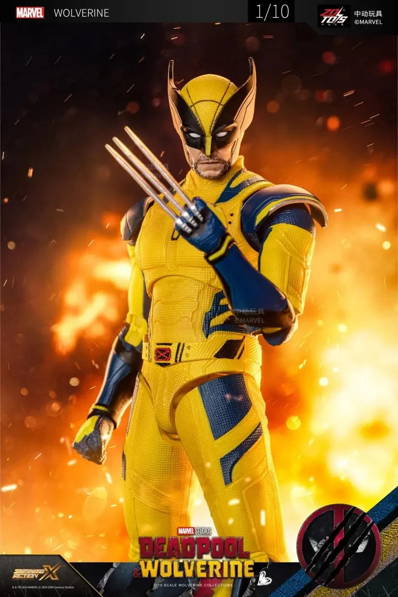 2024 Filme Deadpool & Wolverine Figuren ZD Toys DDeadpool & Friend Collection Actionfiguren für Erwachsene Kindergeschenk