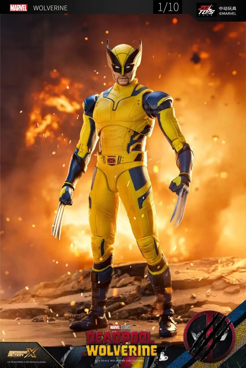 2024 Filme Deadpool & Wolverine Figuren ZD Toys DDeadpool & Friend Collection Actionfiguren für Erwachsene Kindergeschenk