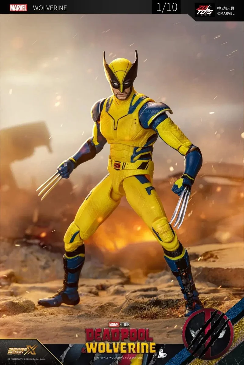 2024 Filme Deadpool & Wolverine Figuren ZD Toys DDeadpool & Friend Collection Actionfiguren für Erwachsene Kindergeschenk
