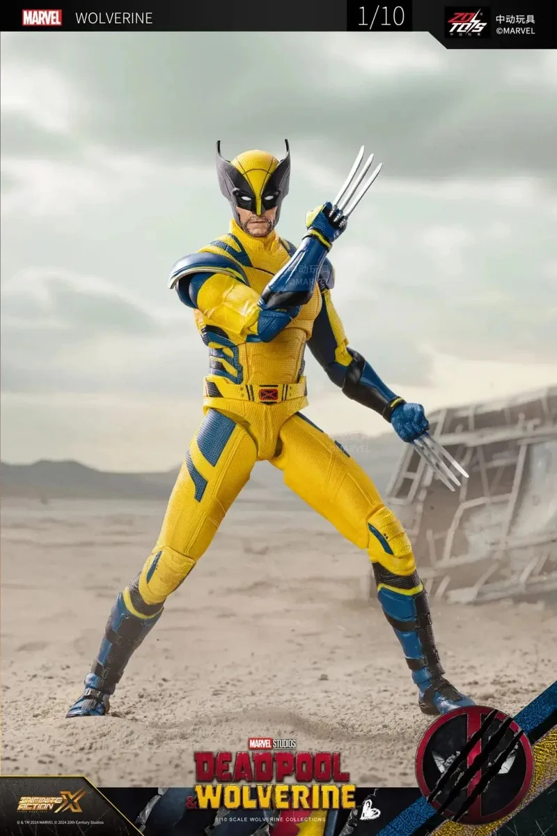 2024 Filme Deadpool & Wolverine Figuren ZD Toys DDeadpool & Friend Collection Actionfiguren für Erwachsene Kindergeschenk