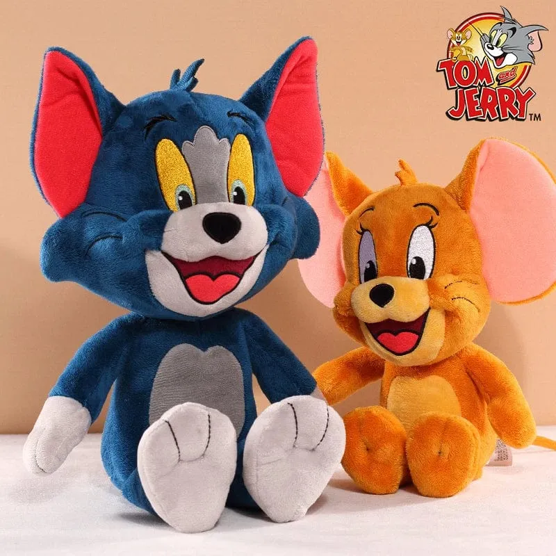 Tom und Jerry Plüschtier Zeichentrickfilm Katze Tuffy Nibbles Maus Plüschtiere Kuscheltiere Seife Actionfigur Studio Puppenspielzeug