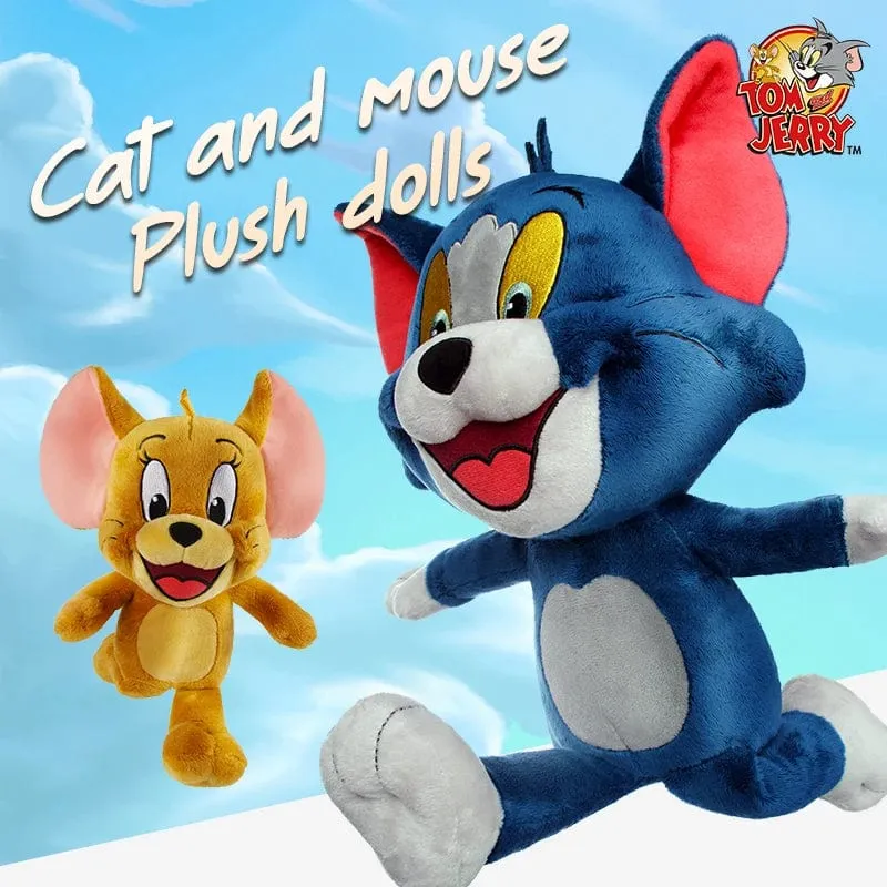 Tom und Jerry Plüschtier Zeichentrickfilm Katze Tuffy Nibbles Maus Plüschtiere Kuscheltiere Seife Actionfigur Studio Puppenspielzeug