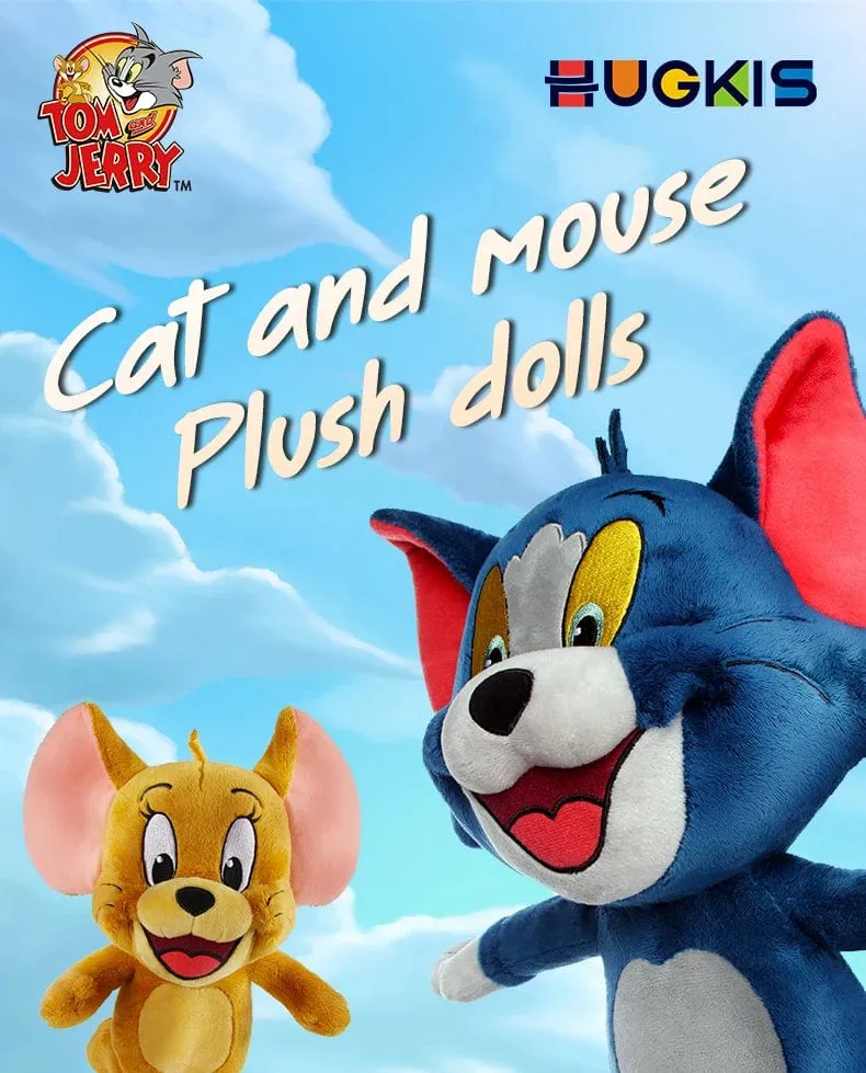 Tom und Jerry Plüschtier Zeichentrickfilm Katze Tuffy Nibbles Maus Plüschtiere Kuscheltiere Seife Actionfigur Studio Puppenspielzeug