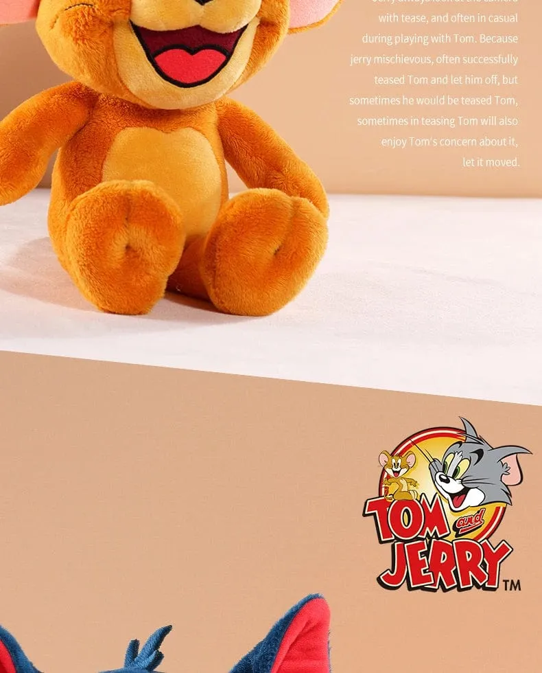 Tom und Jerry Plüschtier Zeichentrickfilm Katze Tuffy Nibbles Maus Plüschtiere Kuscheltiere Seife Actionfigur Studio Puppenspielzeug