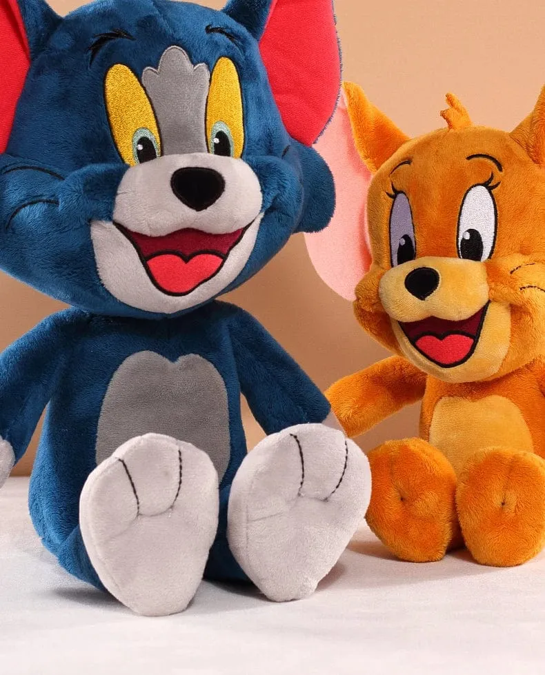 Tom und Jerry Plüschtier Zeichentrickfilm Katze Tuffy Nibbles Maus Plüschtiere Kuscheltiere Seife Actionfigur Studio Puppenspielzeug