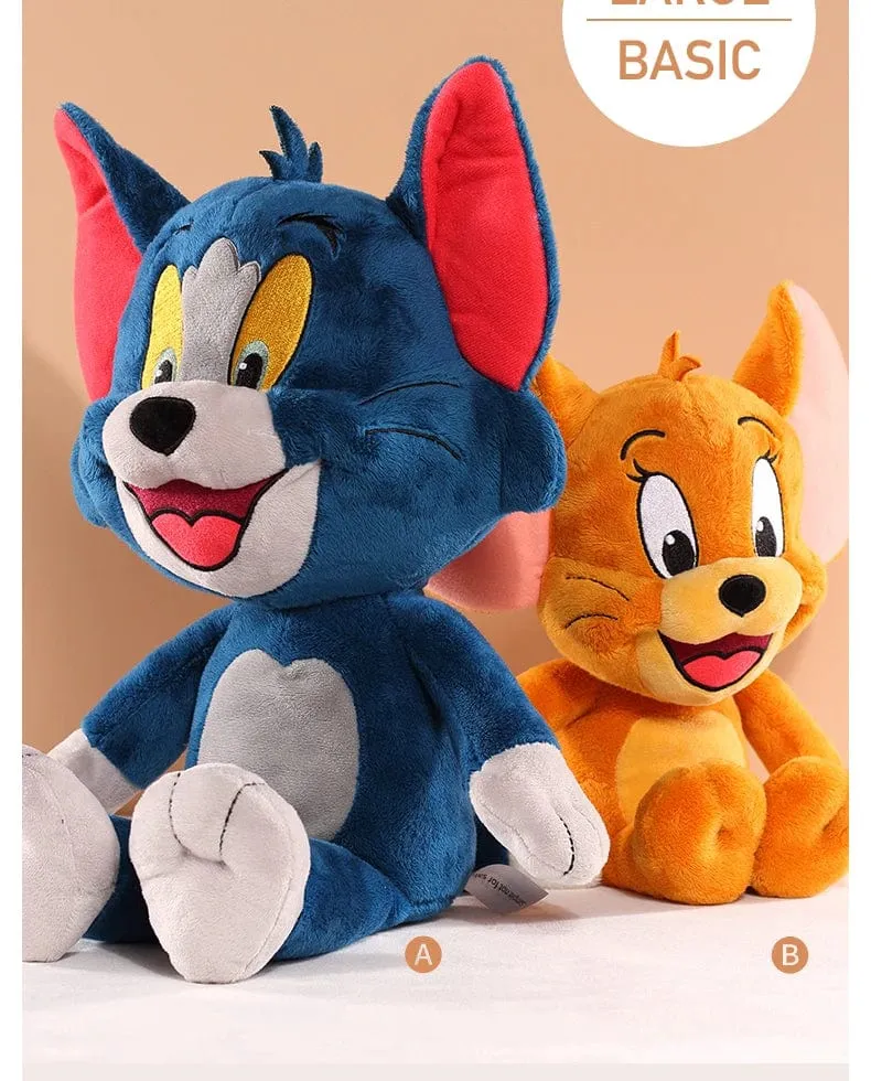 Tom und Jerry Plüschtier Zeichentrickfilm Katze Tuffy Nibbles Maus Plüschtiere Kuscheltiere Seife Actionfigur Studio Puppenspielzeug