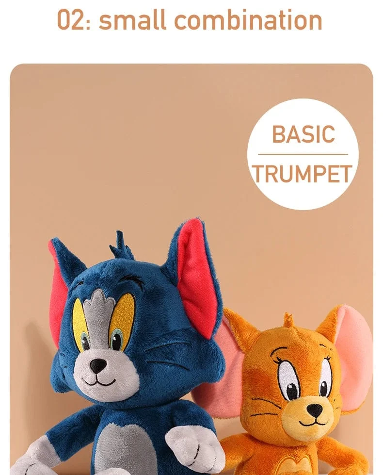 Tom und Jerry Plüschtier Zeichentrickfilm Katze Tuffy Nibbles Maus Plüschtiere Kuscheltiere Seife Actionfigur Studio Puppenspielzeug