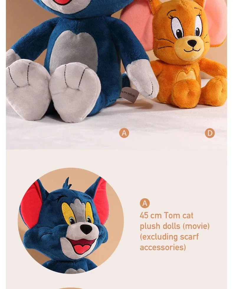 Tom und Jerry Plüschtier Zeichentrickfilm Katze Tuffy Nibbles Maus Plüschtiere Kuscheltiere Seife Actionfigur Studio Puppenspielzeug