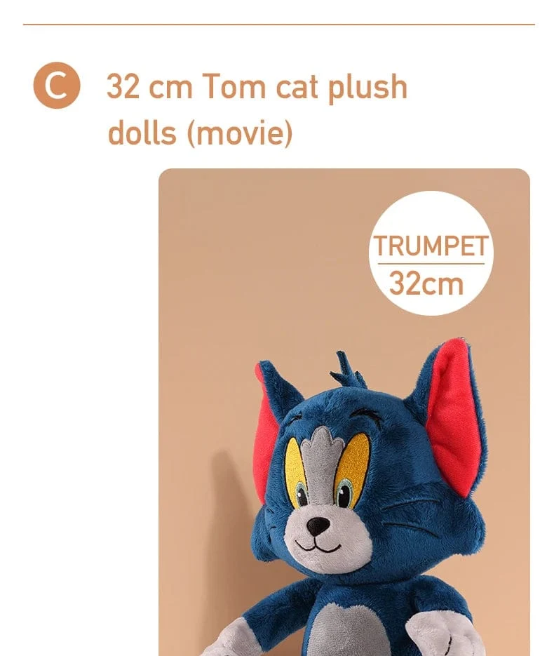 Tom und Jerry Plüschtier Zeichentrickfilm Katze Tuffy Nibbles Maus Plüschtiere Kuscheltiere Seife Actionfigur Studio Puppenspielzeug