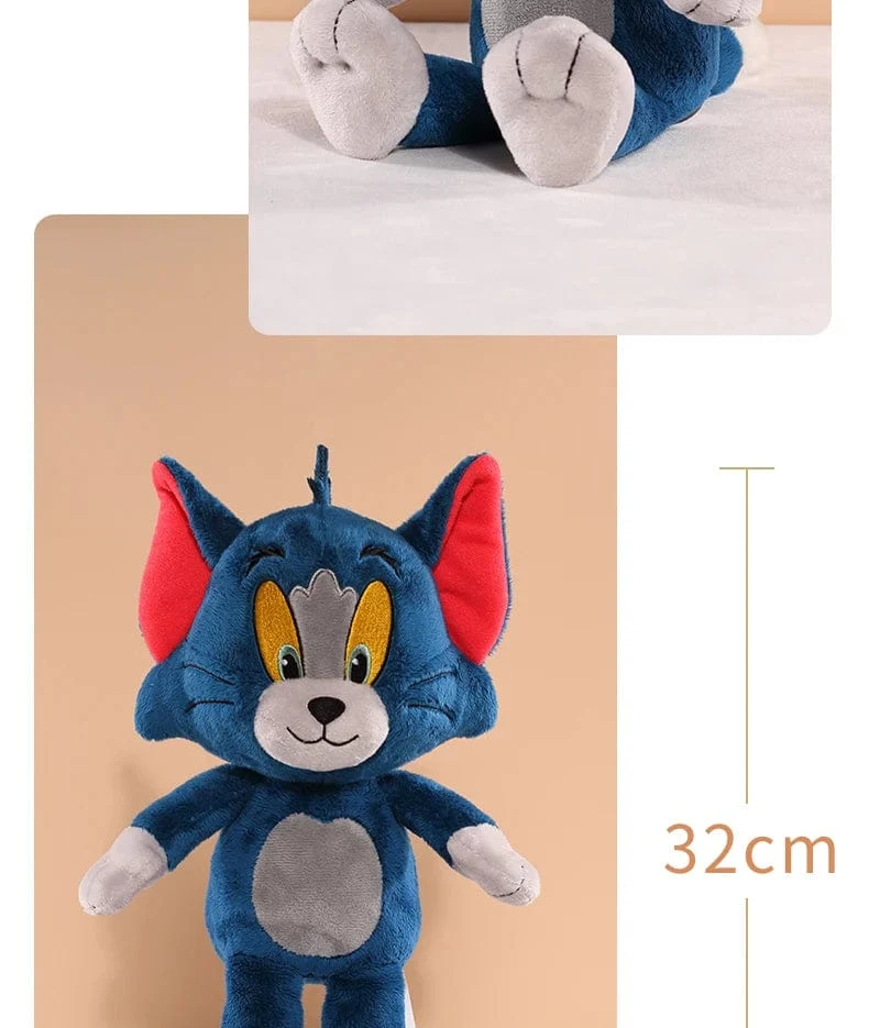 Tom und Jerry Plüschtier Zeichentrickfilm Katze Tuffy Nibbles Maus Plüschtiere Kuscheltiere Seife Actionfigur Studio Puppenspielzeug