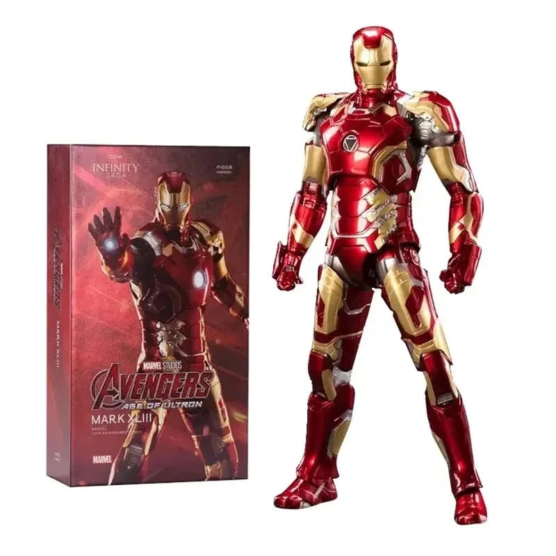 ZD Toys Iron Man Serie Gelenkbeweglich MK1 MK2 MK3 MK4 MK5 MK6 MK7 MK42 MK43 MK50 Film Actionfigur 7 Zoll Mark Dolls