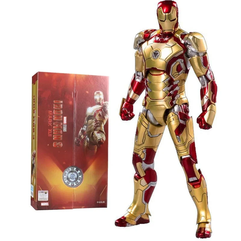 ZD Toys Iron Man Serie Gelenkbeweglich MK1 MK2 MK3 MK4 MK5 MK6 MK7 MK42 MK43 MK50 Film Actionfigur 7 Zoll Mark Dolls