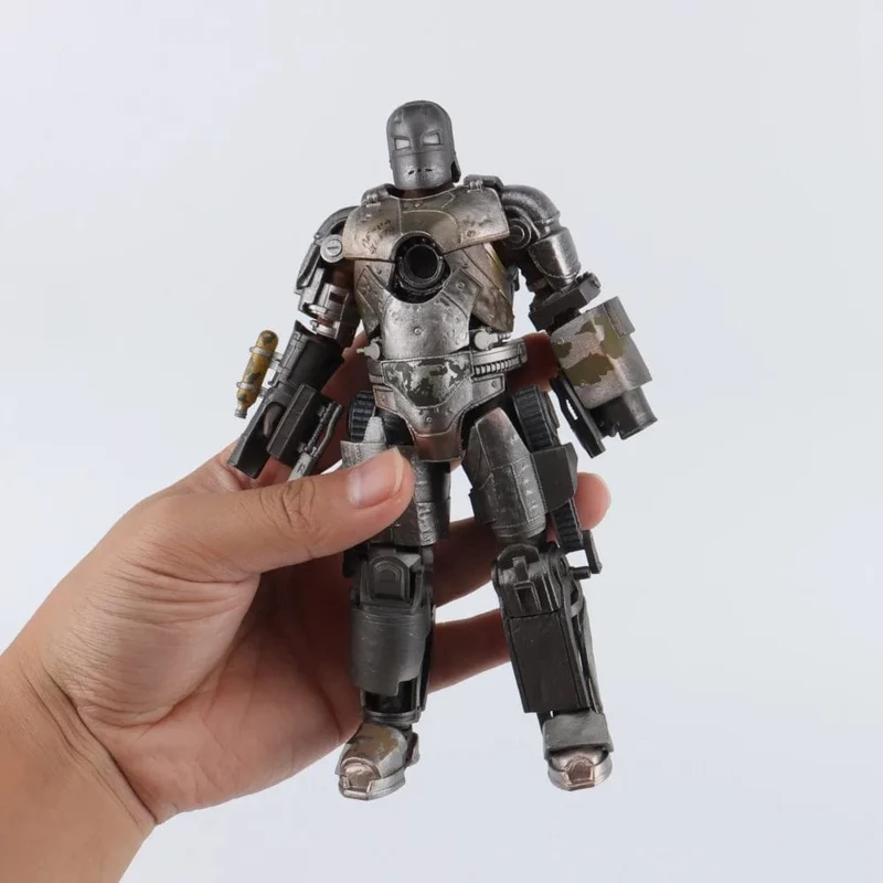 ZD Toys Iron Man Serie Gelenkbeweglich MK1 MK2 MK3 MK4 MK5 MK6 MK7 MK42 MK43 MK50 Film Actionfigur 7 Zoll Mark Dolls